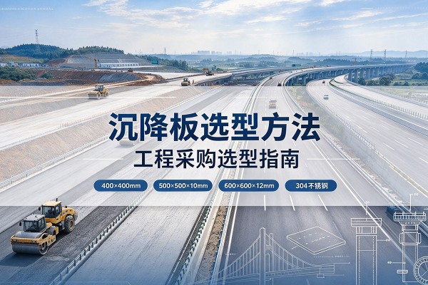 海西沉降板选择方法