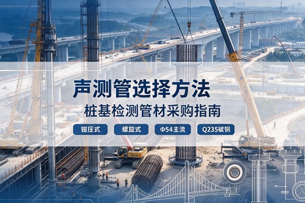 海西声测管选型标准