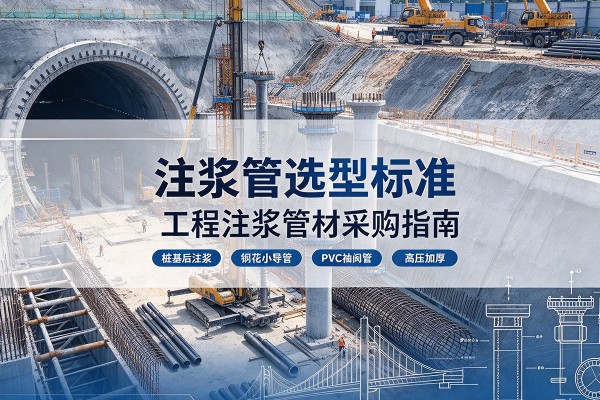 海西注浆管选型标准